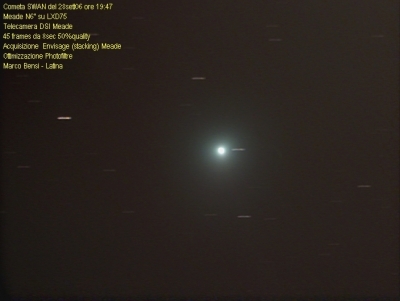 Cometa SWAN del 28ott06