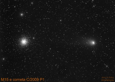 M15 e Cometa C/2009 P1 Garradd
