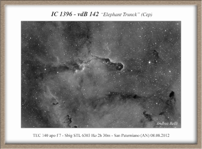 vdB 142 - IC 1396 in Ha