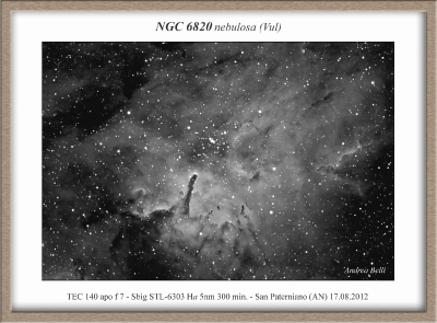 NGC 6820 in Halpha