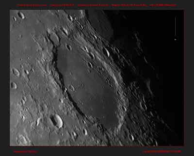 Luna - Cratere Schickard