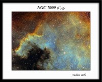 NGC 7000 SII Ha OIII