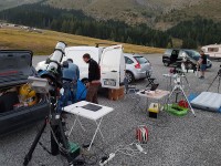 Si appronta la tenda del Presidente!