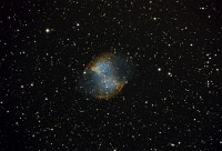 M27_280620_3.jpg (1.16 MiB) Visto 1609 volte Nebulosa Dumbbell, C14 F/6, Asi 294 MC Pro, 22 foto 30" (+ Dark, Bias): SW APT, DSS, Photoshop (PHD2 non ricordo ma possibile, che ancora fa le bizze...)