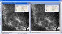 confronto su NGC2237 (nuovo filtro Ha2 a destra)