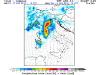 Precipitazioni e vento