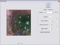 reduce color noise 100%