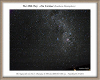 Eta Carinae...venuta così così...
