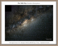 la Via Lattea australe