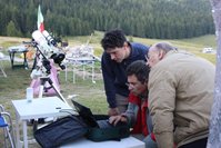 Andrea, Tullio ed Edoardo smanettano...