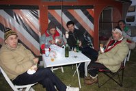 Cena a panini e birra per non perdere tempo!