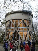La cupola del rifrattore da 105cm