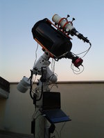 il telescopio a pieno carico