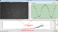 Risultato della analisi - Variable Star Search