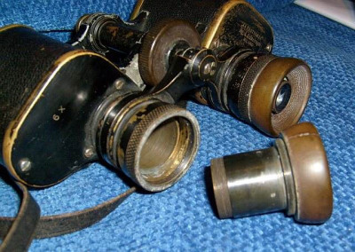 Binocolo Filotecnica 8x30 oculare estratto