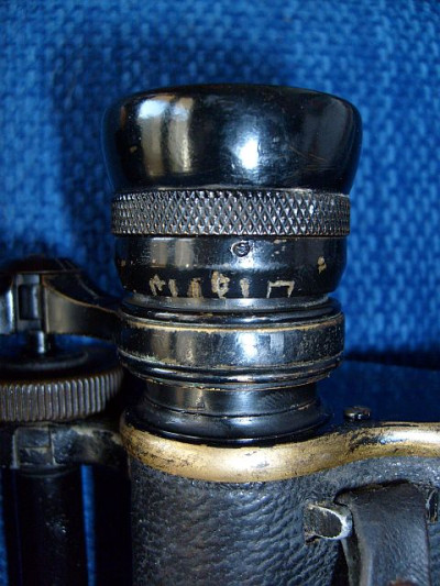 Filotecnica 6x30 WW1 particolare oculare diottria