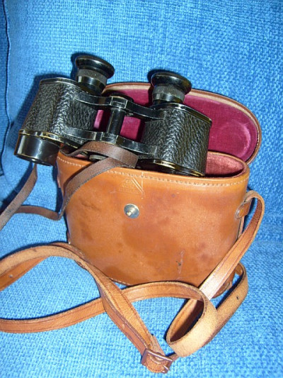 Goerz Heli trieder 8x26 anno 1920 con borsa