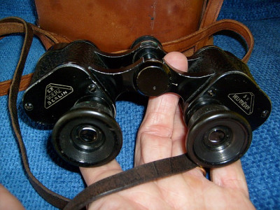 Goerz Heli trieder 8x261920 lato oculari e scritte