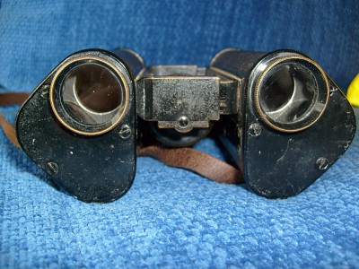 Goerz Trieder 1897 12x lato lenti frontali