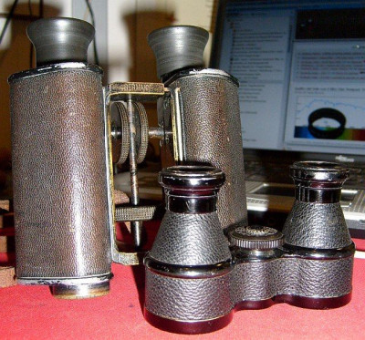 goerz unipont 1924 a confronto con 12x20 Trieder 2