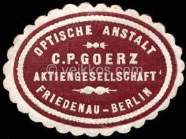 optische anstalt c p goerz w0323917