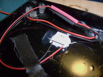 Peltier saldata e fissata con grasso al silicone