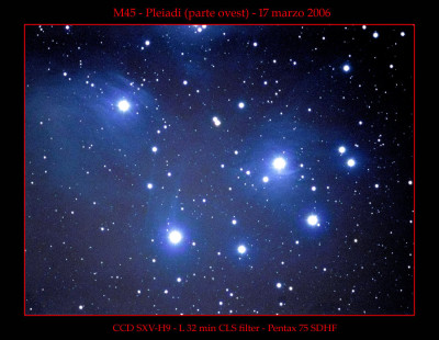 28 pleiadi ovest