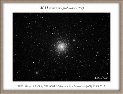 ammasso globulare M 15