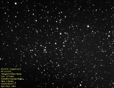 NGC7209 10ago08 ore 23 8sec 19Frames testo