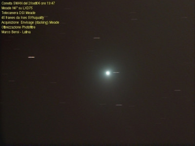 Cometa SWAN del 28ott06