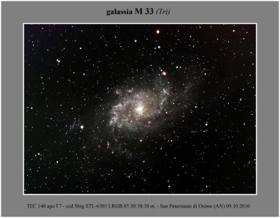 M33 dall'OAF