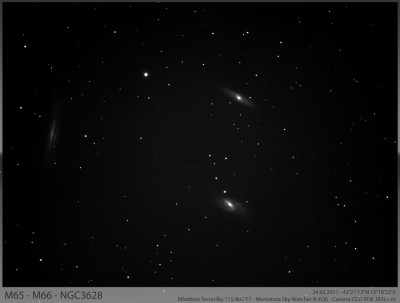 M65 - M66 - NGC3628