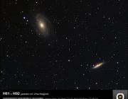 M81+M82 LRGB+Ha