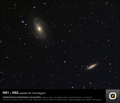 M81+M82 LRGB+Ha