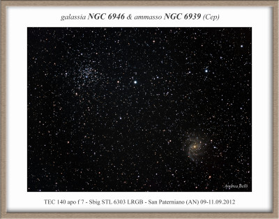 NGC 6946 a colori in LRGB
