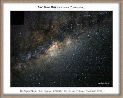 la Via Lattea australe