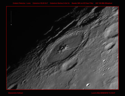 Luna - Cratere Petavius