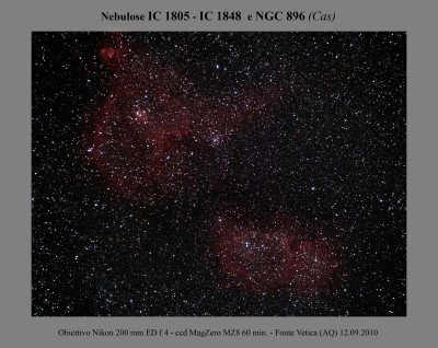 IC 1805 e 1848