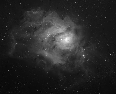 Nebulosa Laguna M8 in Ha