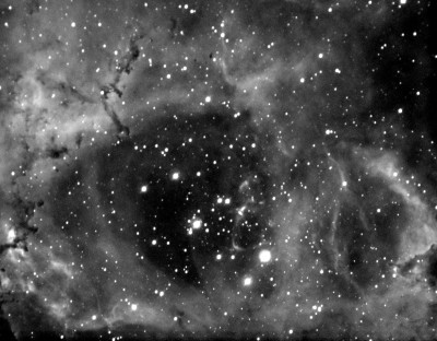 Nebulosa Rosetta - NGC2244 in Ha