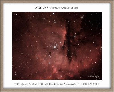 NGC 281 Pacman _ sintesi HaRGB