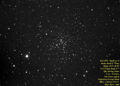 Ngc 6819 25f 11s N6 DSI2p SA 19giu09 ore 23 txt