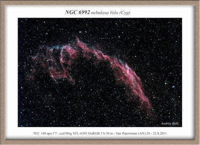 NGC 6992 Velo a colori