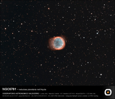 NGC6781 Ha+OIII
