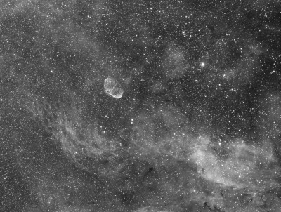ngc6888 e dintorni in h-alfa