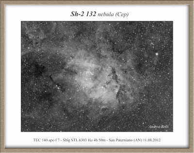 Sh2-132 nebulosa in  Cefeo