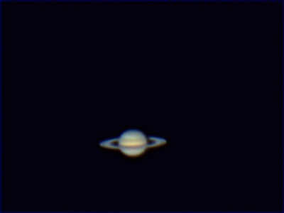 saturno con possibile tempesta