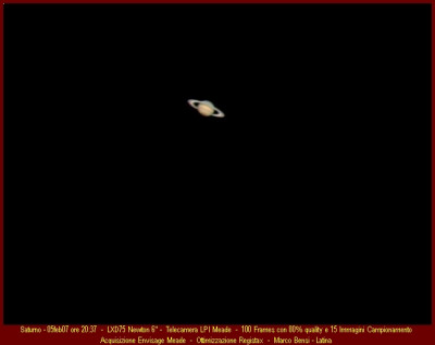 Saturno del 5feb07 ore 20e37 LXD N6 B3x LPI con testo