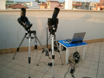 ETX affiancati per la occultazione